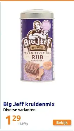 Action Big Jeff kruidenmix aanbieding