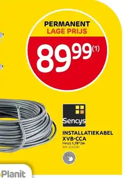 Brico INSTALLATIEKABEL XVB-CCA aanbieding