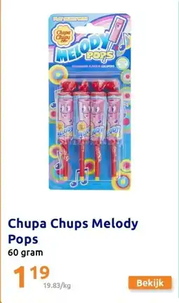 Action Chupa Chups Melody Pops aanbieding