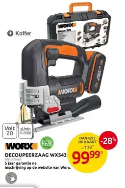Brico DECOUPEERZAAG WX543 aanbieding