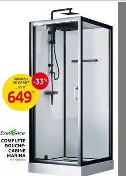 Brico COMPLETE DOUCHE- CABINE MARINA aanbieding