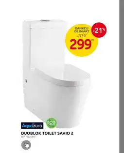 Brico DUOBLOK TOILET SAVIO 2 aanbieding