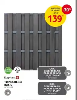 Brico TUINSCHERM BASIC aanbieding