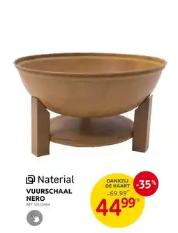 Brico VUURSCHAAL NERO aanbieding