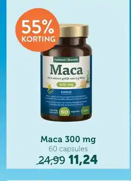 Holland & Barrett Maca 300 mg aanbieding