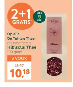 Holland & Barrett Hibiscus Thee aanbieding