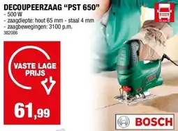 Hubo DECOUPEERZAAG “PST 650” aanbieding