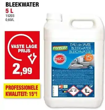 Hubo BLEEKWATER aanbieding