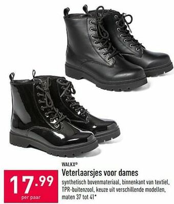 ALDI Veterlaarsjes voor dames aanbieding