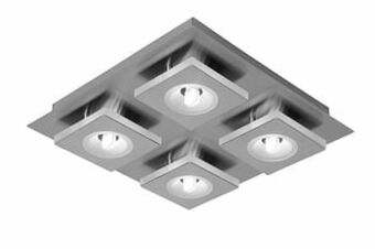 Zelfbouwmarkt Opbouwspot Led - G9 - 4x2.5w - Mat Chroom aanbieding