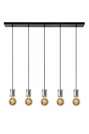Zelfbouwmarkt Hanglamp - 5xe27 - Fumé aanbieding