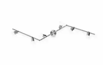 Zelfbouwmarkt Opbouwspot Nikkel Metaal/glas 6x4,3w 2040lm aanbieding