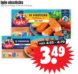 Dirk Iglo vissticks aanbieding