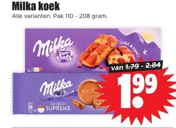 Milka koek 110 - 208 gram