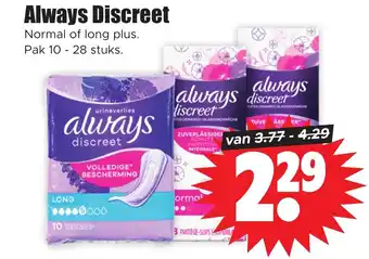 Dirk Always discreet aanbieding