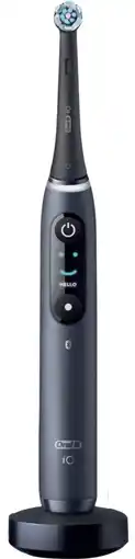 Coolblue Oral-B iO Series 8n Zwart met extra opzetborstel aanbieding