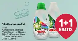 Delhaize Ariel Vloeibaar wasmiddel aanbieding