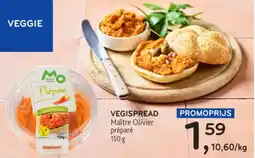 VEGISPREAD Maître Olivier préparé 150g
