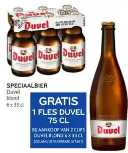 Alvo SPECIAALBIER Duvel blond 6 x 33 cl aanbieding