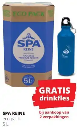 Spar SPA REINE eco pack 5L aanbieding