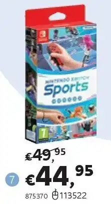 Dreamland SWITCH SPORTS aanbieding