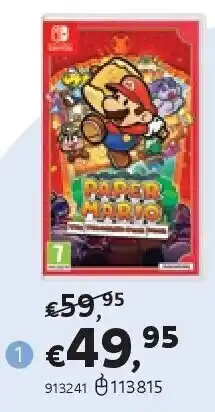 Dreamland SWITCH PAPER MARIO THOUSAND DOOR aanbieding