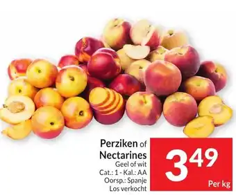 Intermarché Perziken of Nectarines aanbieding