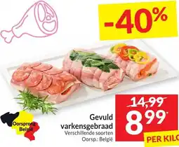 Intermarché Gevuld varkensgebraad aanbieding