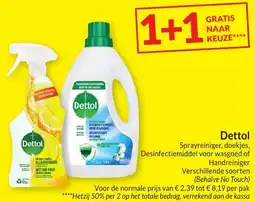 Intermarché Dettol aanbieding