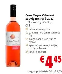 Colruyt Casa Mayor Cabernet Sauvignon rosé 2023 aanbieding