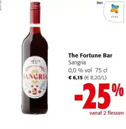 Colruyt The Fortune Bar Sangria 75 cl aanbieding