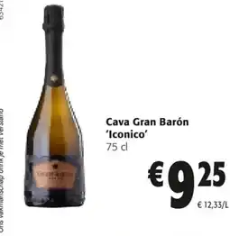 Colruyt Cava Gran Barón 'Iconico' 75 cl aanbieding
