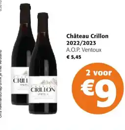 Colruyt Château Crillon 2022/2023 aanbieding