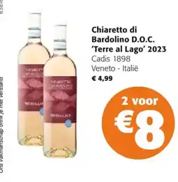 Colruyt Chiaretto di Bardolino D.O.C. 'Terre al Lago' 2023 aanbieding
