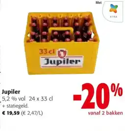 Colruyt Jupiler 24 x 33 cl aanbieding