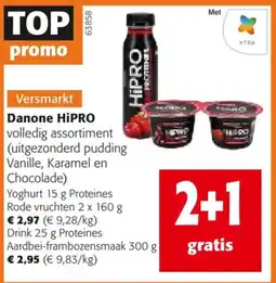 Colruyt Danone HIPRO volledig assortiment aanbieding