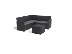 Hubo Keter Claire loungeset grafiet aanbieding