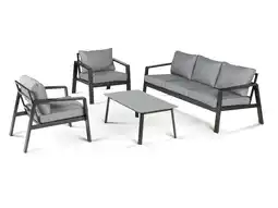 Hubo Garden Plus Elviria loungeset donkergrijs aanbieding