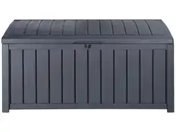Hubo Keter Glenwood kussenbox 128x65x61 cm antraciet aanbieding