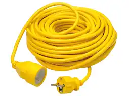 Hubo Profile Verlengsnoer 20m 3G 1,5mm² geel aanbieding