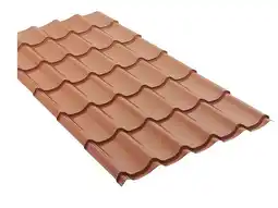 Hubo Bricotuil dakplaat 250x98 cm 0,5mm terracotta aanbieding