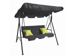 Hubo Corsiano schommelbank 153x118 cm zwart aanbieding