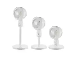 Hubo Profile 3-in-1 ventilator verstelbare hoogte 45W wit aanbieding