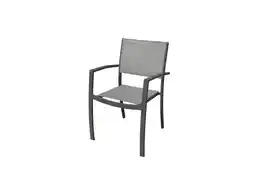 Hubo Garden Plus Marigot tuinstoel grijs aanbieding