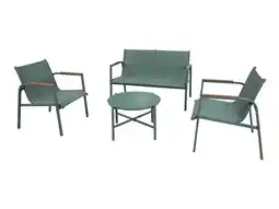 Hubo Garden Plus Genua loungeset groen aanbieding