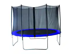 Hubo Garden Plus Jimpy trampoline 427cm + veiligheidsnet aanbieding