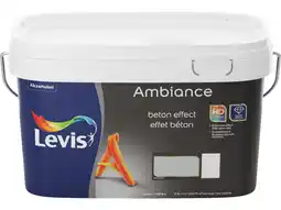 Hubo Levis Ambiance muurverf betoneffect 2,5l authentiek beton aanbieding