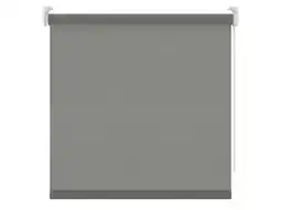 Hubo Decosol rolgordijn lichtdoorlatend 210x190 cm structuur grijs aanbieding