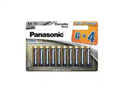 Hubo Panasonic Everyday Power batterij AA 10 stuks aanbieding