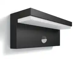 Hubo Philips myGarden Bustan LED wandlamp 2x4,5 W met PIR antraciet aanbieding